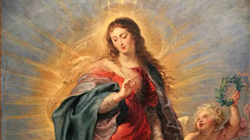 Nossa Senhora da Imaculada Conceição é um dos nomes dados à Virgem Maria, que nasceu sem a mancha do pecado original