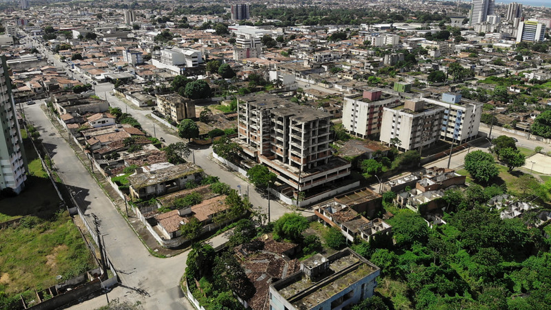 ￼ SEIS bairros de Maceió foram atingidos pela ação da Braskem (Foto: Arnaldo Sete/MZ Conteúdo)