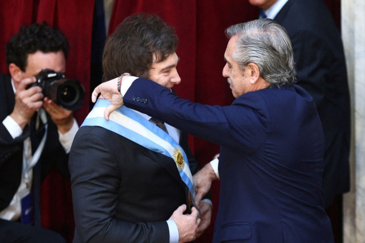 Javier Milei Toma Posse Como Novo Presidente Da Argentina