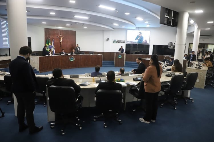 ￼PLENÁRIO da Câmara Municipal de Fortaleza na sessão de 13 de dezembro de 2023
