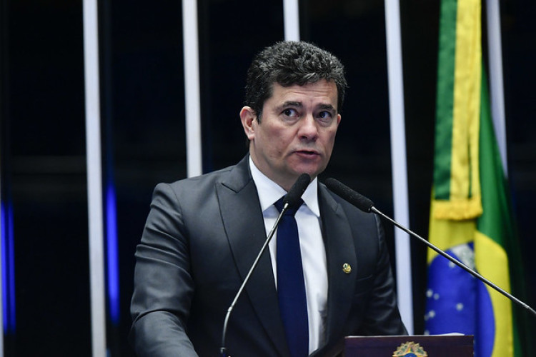 Senador Sérgio Moro, ex-juiz e ex-ministro da Justiça