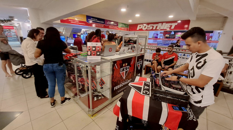 Ferroviário inaugurou nova loja no Shopping Aldeota nesta sexta-feira, 15. 