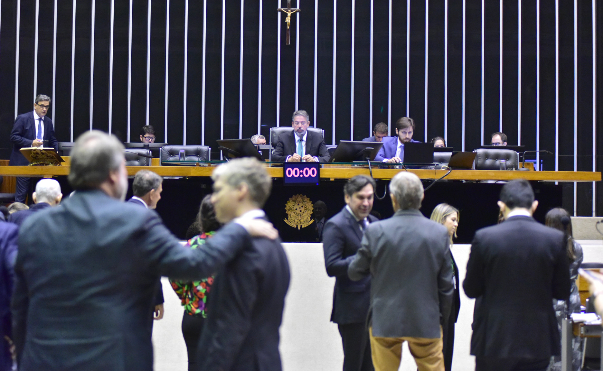 ￼ PEC da Reforma foi aprovada por 371 votos no primeiro turno (Foto: Zeca Ribeiro/Agência Câmara)