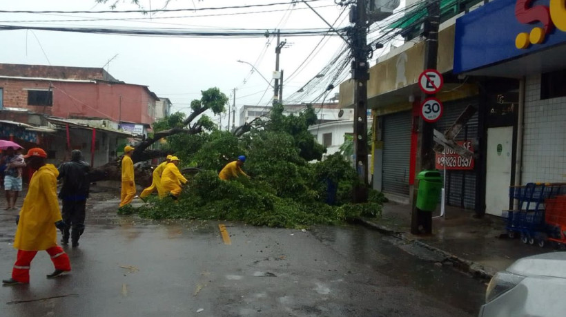 Nordeste terá chuvas volumosas de amanhã até sexta-feira, alerta Inmet