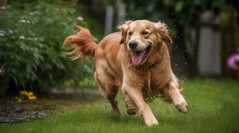 O golden retriever é um cachorro amigável, inteligente e afetuoso (Imagem: Donamen | Shutterstock)