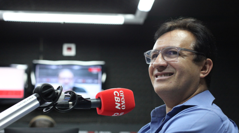 Custódio Almeida, reitor da UFC, em entrevista ao O POVO CBN.