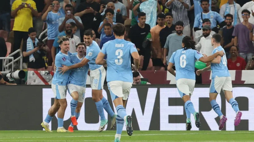 Julián Álvarez marcou o gol que iniciou a vitória do título mundial do Manchester City sobre o Fluminense 