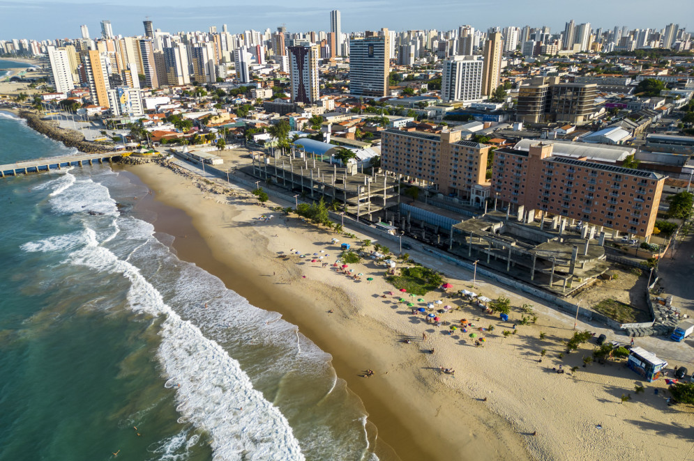 Local onde seria construído o  Aquário de Fortaleza, agora está sob responsabilidade da UFC   (Foto: FCO FONTENELE)