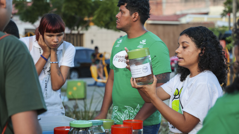 Fortaleza, CE, BR 26.12.23 -   Projeto Juventude no Parque. A iniciativa visa promover a conscientização ambiental e envolver os jovens na preservação e promoção dos microparques da cidade. A ação será executada pela Secretaria Municipal da Juventude e Secretaria de Urbanismo e Meio Ambiente (Seuma)  (Fco Fontenele/OPOVO)