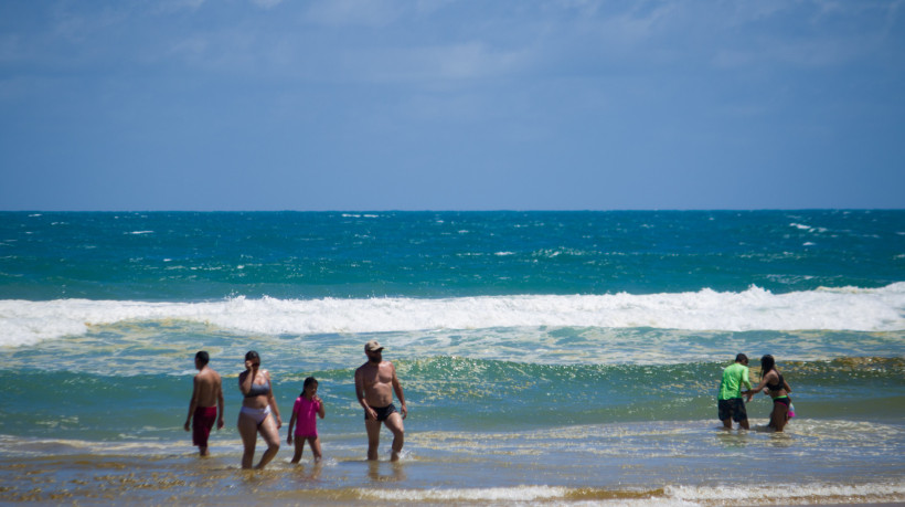 Na Praia do Futuro, nove trechos estão próprios para banho