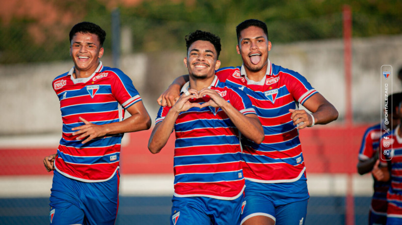 Atletas do Sub-20 do Fortaleza