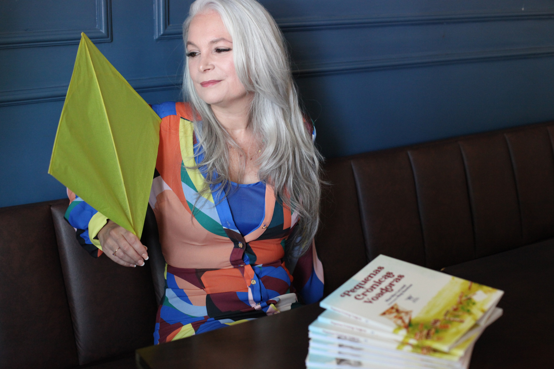 Marilia Lovatel, autora do livro Pequenas Crônicas voadoras (Foto: FÁBIO LIMA)