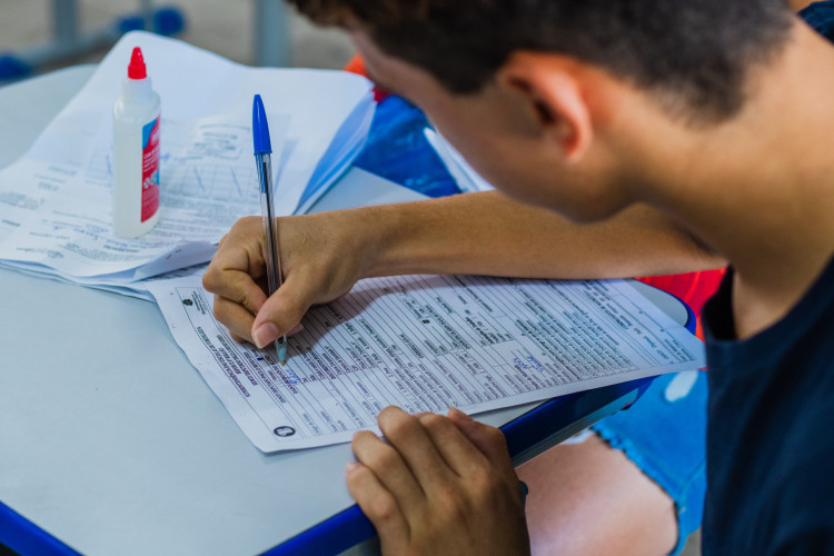 Início das matrículas escolares, na escola pública Paulo Benevides, na Messejana