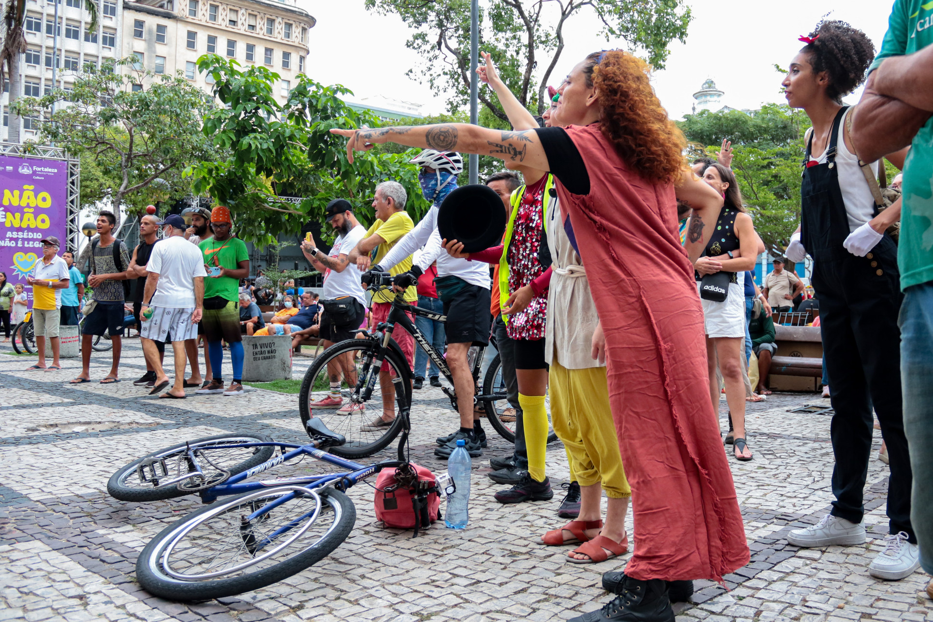 FORTALEZA, CEARÁ, BRASIL 12-01-2024: Fotos: Homenagem a artista Julieta Hernández. (Foto: Yuri Allen/Especial para O Povo) (Foto: Yuri Allen/Especial para O Povo)