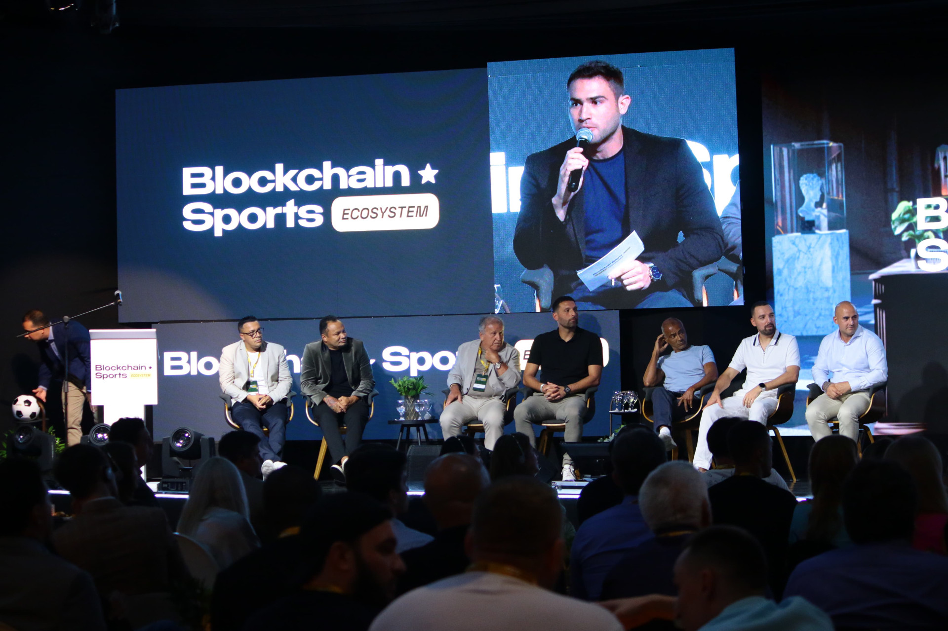 Blockchain Sports, empresa da Bielorrússia, promete investimentos no interior do Ceará em projeto esportivo (Foto: Samuel Setubal)