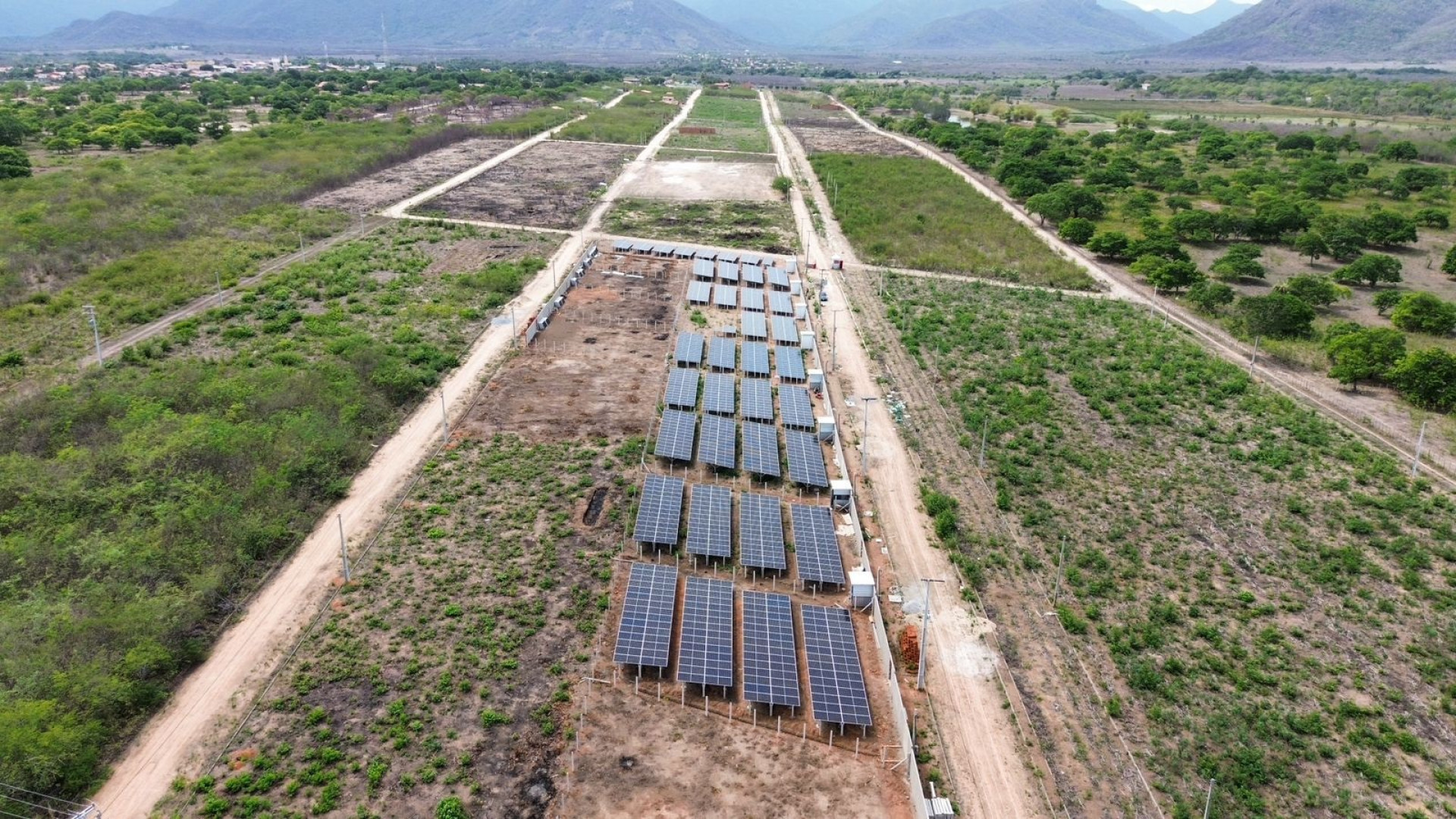 Condomínio de energia solar da cearense Sunplena (Foto: Lucas Melo/Sunplena Divulgação)