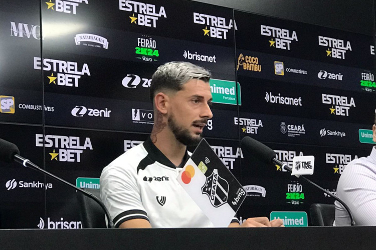 Facundo Castro foi apresentado oficialmente no Ceará