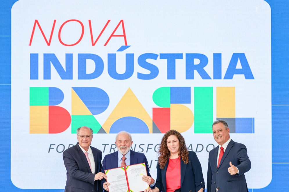 Lançamento da Nova Indústria Brasil gerou promessa de investimentos de R$ 300 bilhões até 2026. Em 2025, esse montante foi atualizado para R$ 500 bilhões.(Foto: Foto: Ricardo Stuckert / PR)