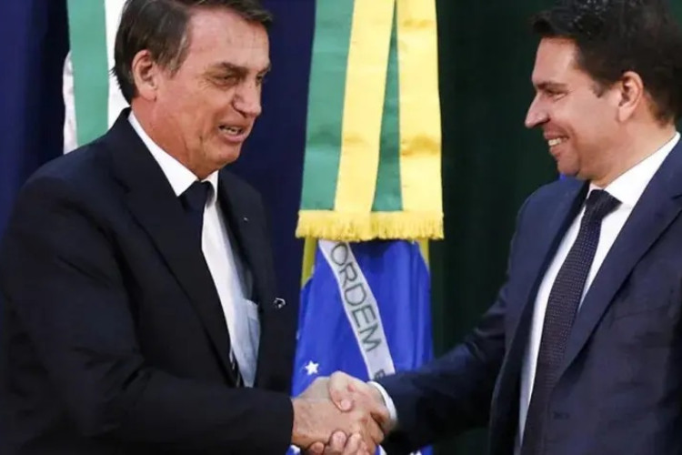 ￼O ex-presidente Jair Bolsonaro e o deputado federal Alexandre Ramagem