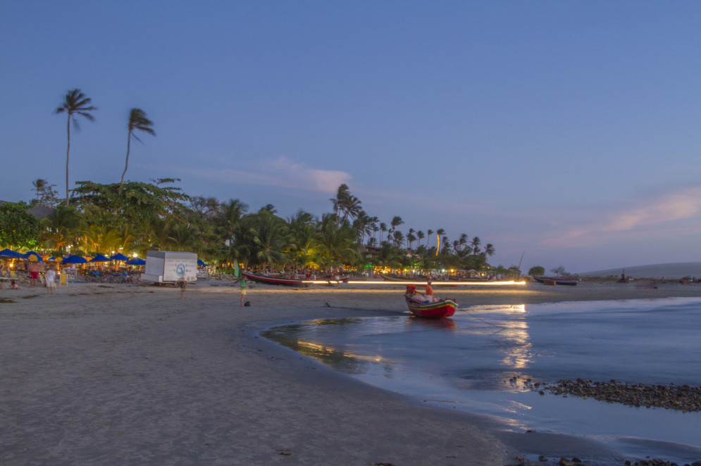 População flutuante em Jericoacoara(Foto: CLEISON SILVA/ESPECIAL PARA O POVO)