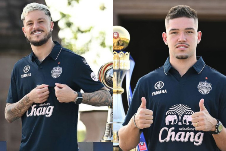 Lucas Crispim, ex-Fortaleza, e Bissoli, ex-Ceará, jogarão pelo Buriram United, da Tailândia, em 2024