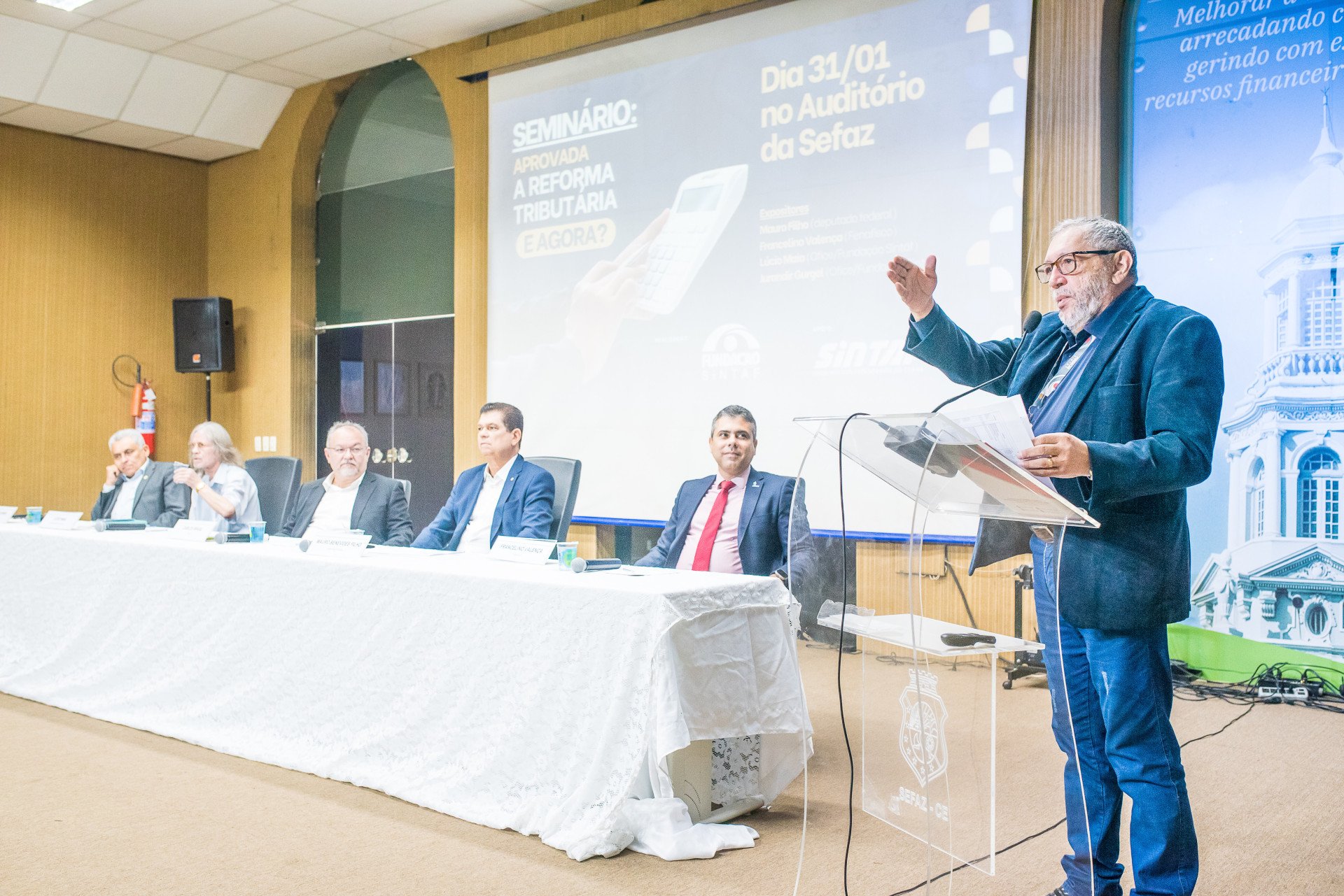 Especialistas debatem impacto da Reforma Tributária (Foto: Divulgação/Sintaf)