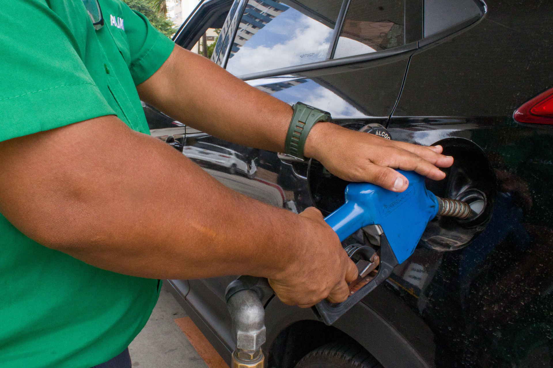 ￼GASOLINA vai subir de preço a partir de hoje (Foto: Samuel Setubal)