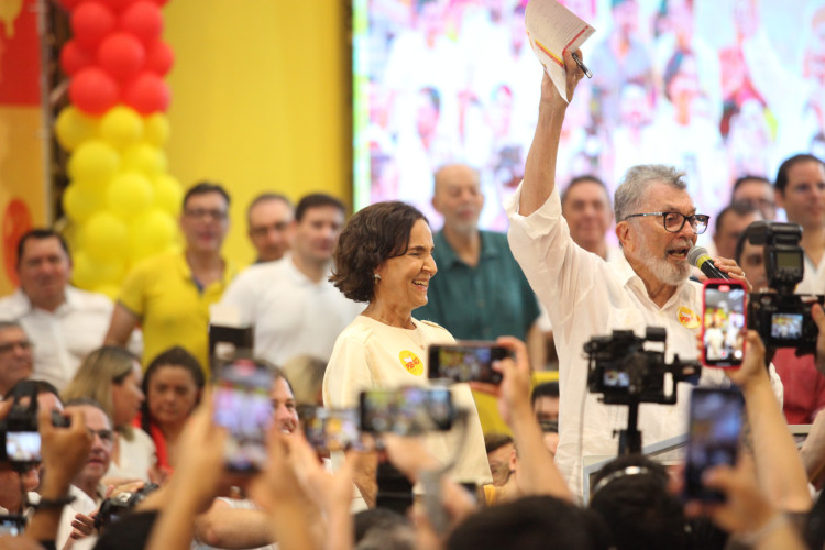 FORTALEZA, CEARÁ, BRASIL,04.02.2024:Filiação Cid Gomes e Izolda ao PSB