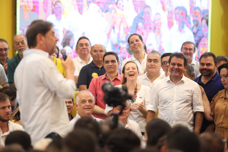 FORTALEZA, CEARÁ, BRASIL,04.02.2024:Filiação Cid Gomes e Izolda ao PSB