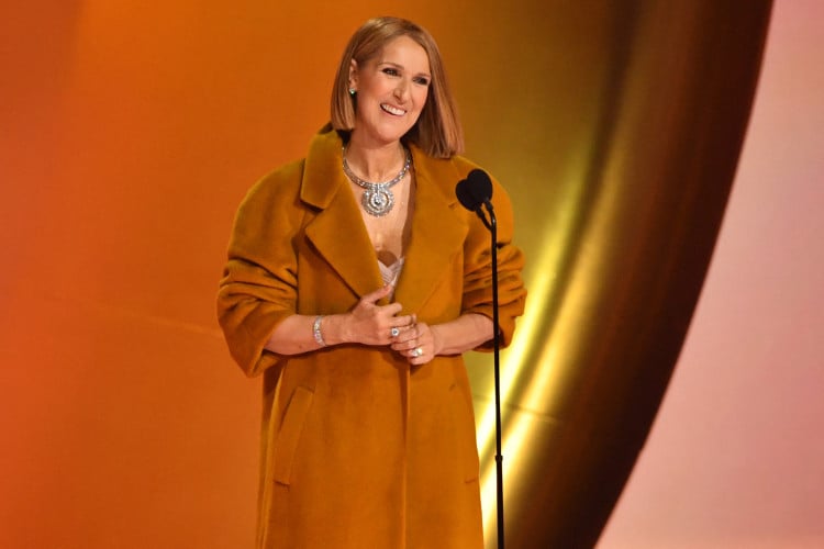 Céline Dion faz aparição surpresa na cerimônia do Grammy Awards 2024