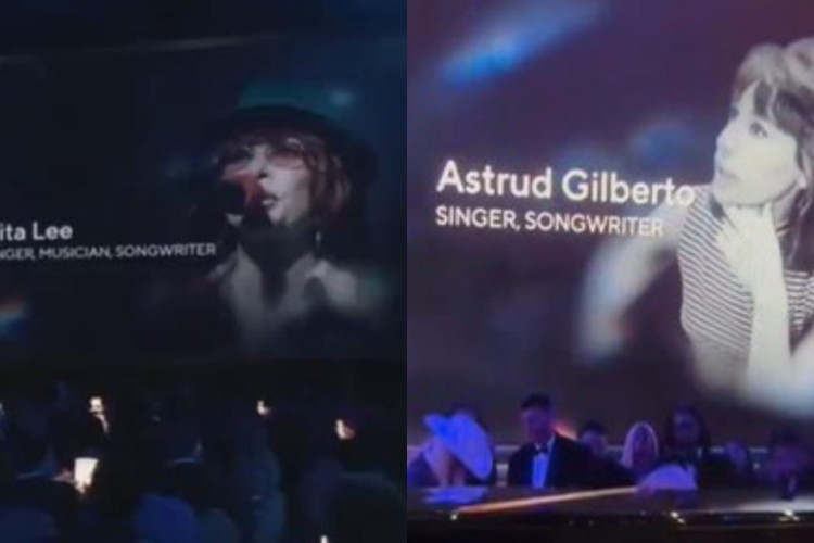 Rita Lee e Astrud Gilberto foram homenageadas no Grammy