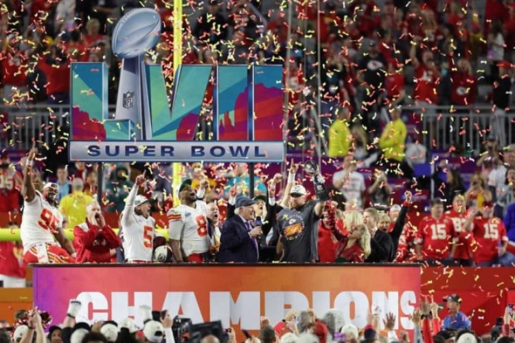 Kansas Chiefs são os atuais campeões do Super Bowl