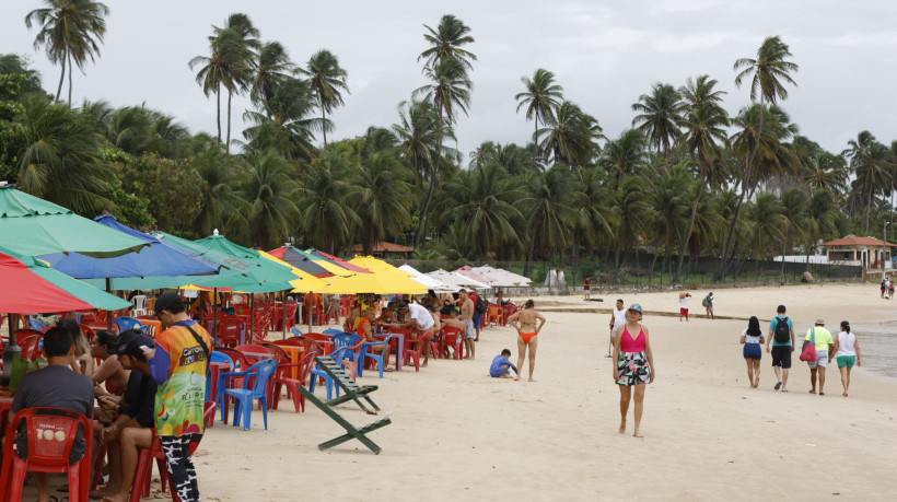 Último dia de folia do Carnaval 2024 iniciou com o tempo fechado no município de Paracuru 