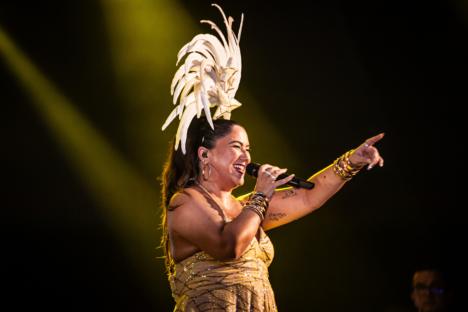 MARIA RITA se apresentou na última noite de Carnaval de Fortaleza, no Aterrinho (Foto: Davi Rocha/Especial para O Povo)