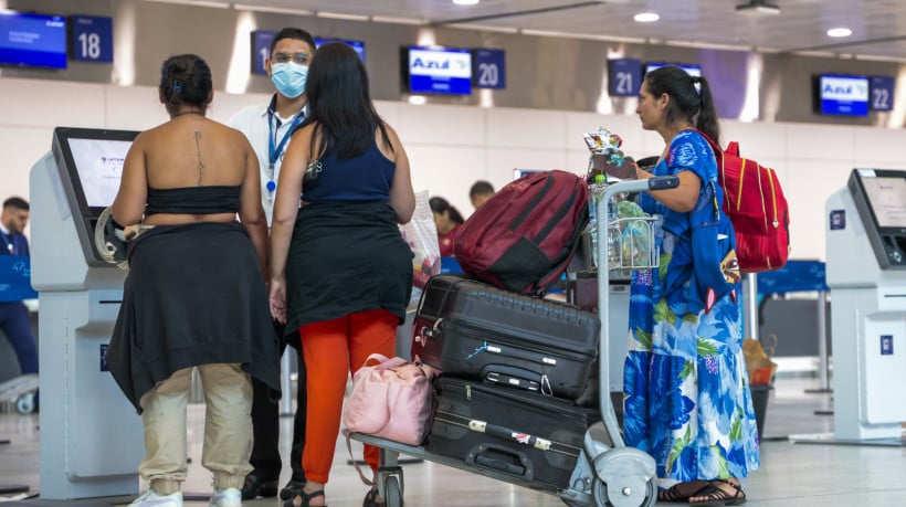 Movimentação de passageiros no Aeroporto Pinto Martins