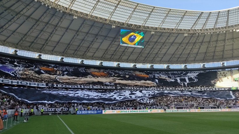 Torcida do Ceará faz festa no primeiro Clássico-Rei da temporada 2024