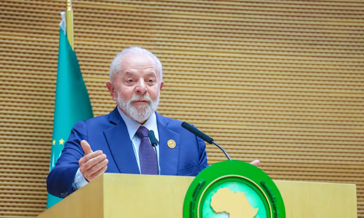 Na Etiópia, Lula classificou mortes de civis em Gaza como genocídio