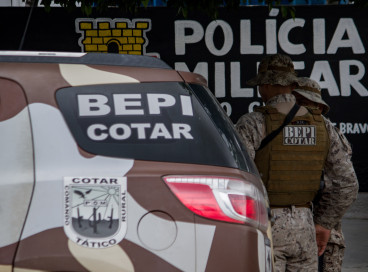 PMs do Batalhão Especializado em Policiamento do Interior (Bepi) efetuaram a prisão com apoio do Bope e da Ficco. Imagem meramente ilustrativa 