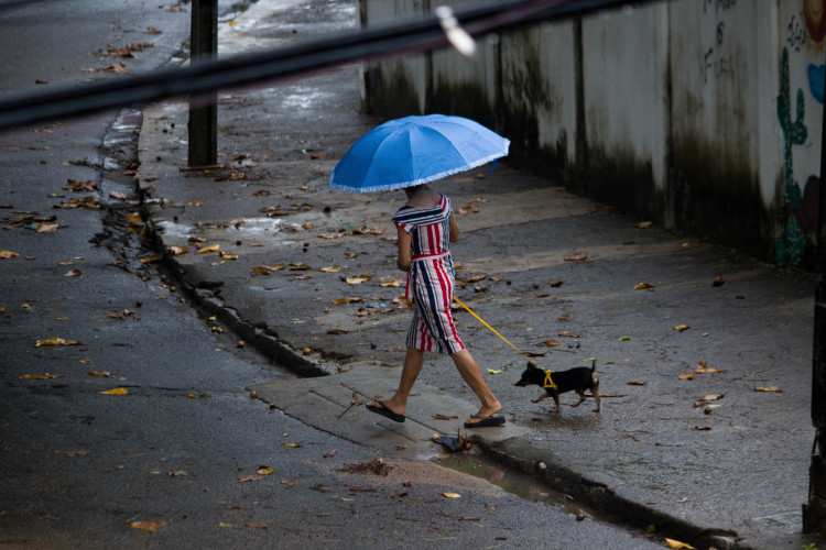 Foto de apoio ilustrativo: Fortaleza também registrou chuva nesta manhã