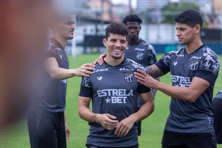 Rafael Ramos em treinamento em Carlos de Alencar Pinto, em Porangabuçu