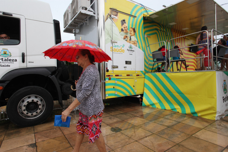 Novo posto de saúde móvel começa a funcionar na Barra do Ceará, nesta quarta-feira, 28