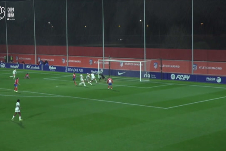 Ludmila marca em clássico contra o Real Madrid na Copa de la Reina