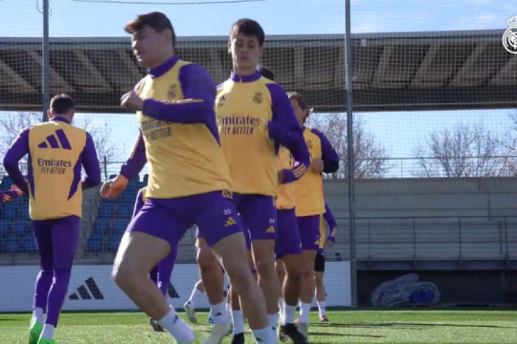 Modric, Vini Jr e craques do Real treinam com foco no Rayo