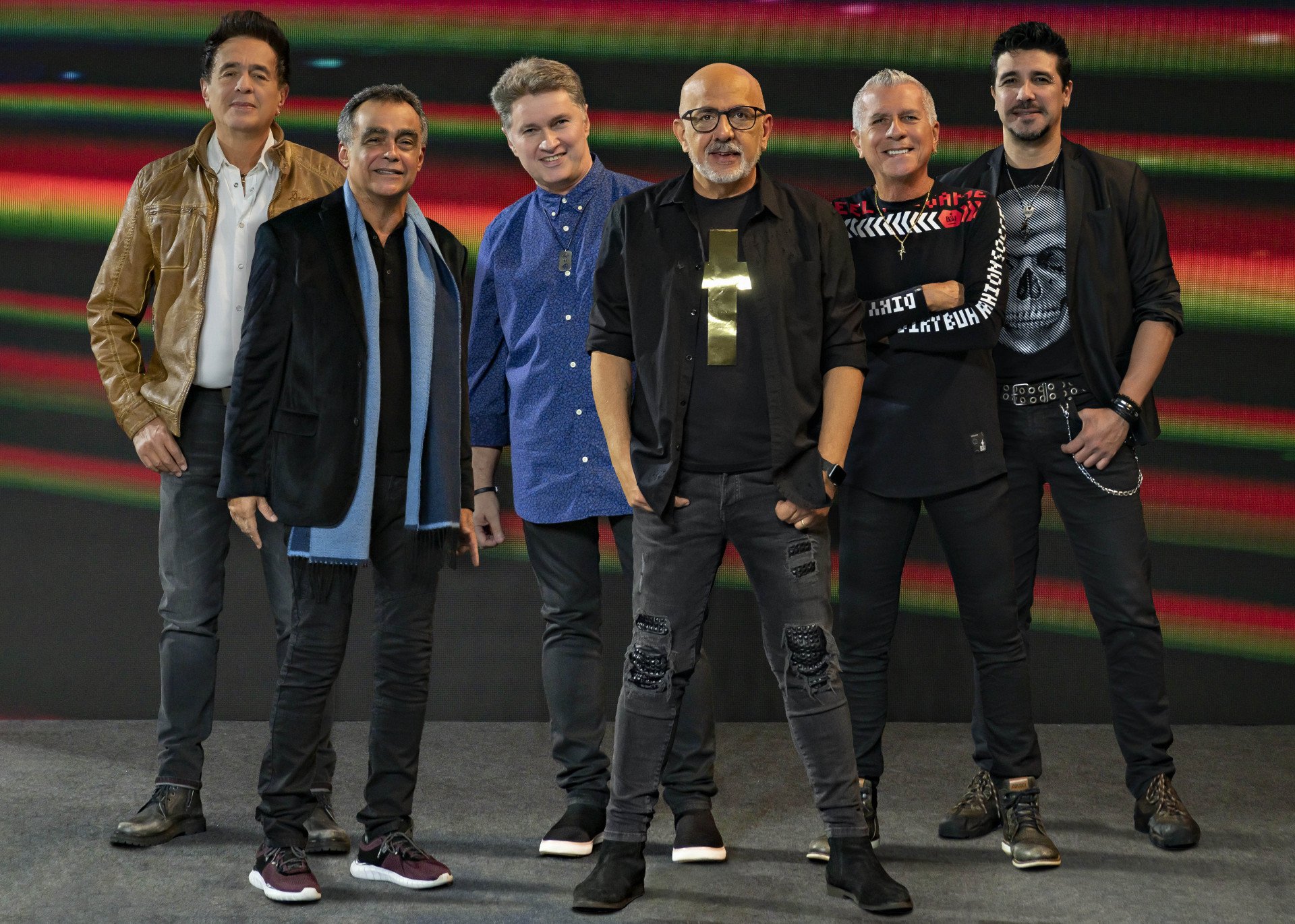 Roupa Nova celebra mais de 40 anos de carreira com show em Fortaleza (Foto: Giu Pera/Divulgação)