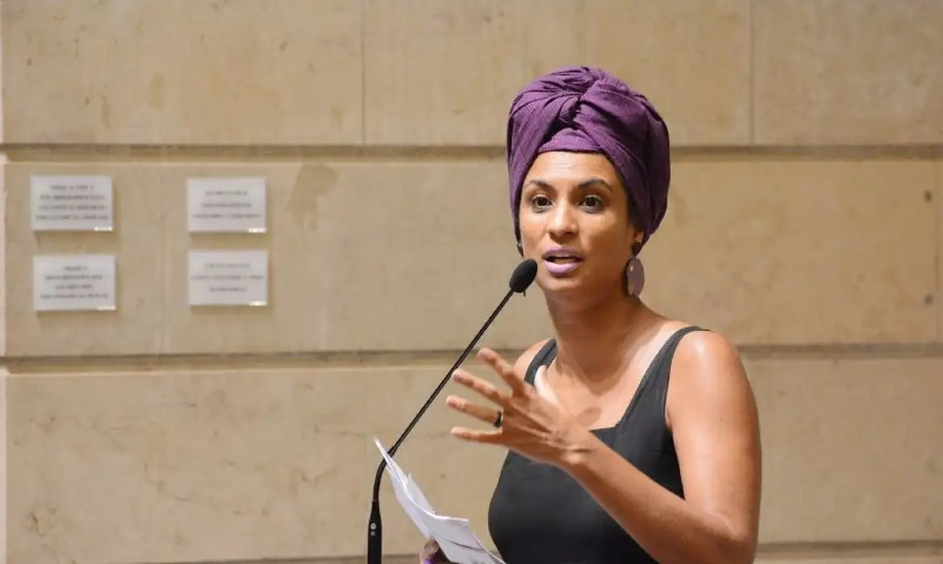 Polícia Federal prende três suspeitos de encomendar morte de Marielle Franco (Foto: Renan Olaz/Câmara do Rio)