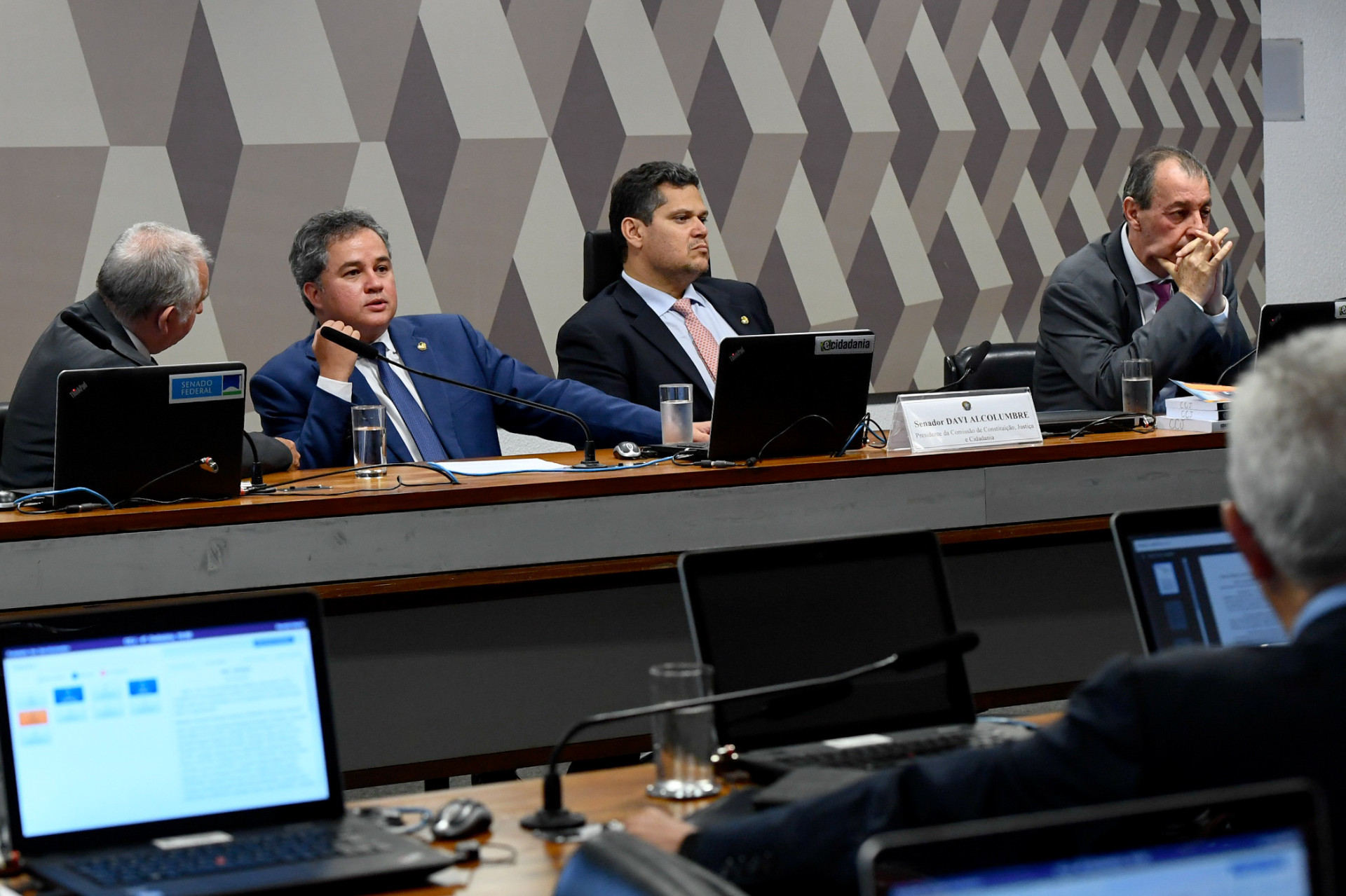 ￼SESSÃO da Comissão de 
Constituição, Justiça e Cidadania (CCJ)  (Foto: Roque de Sá/Agência Senado)