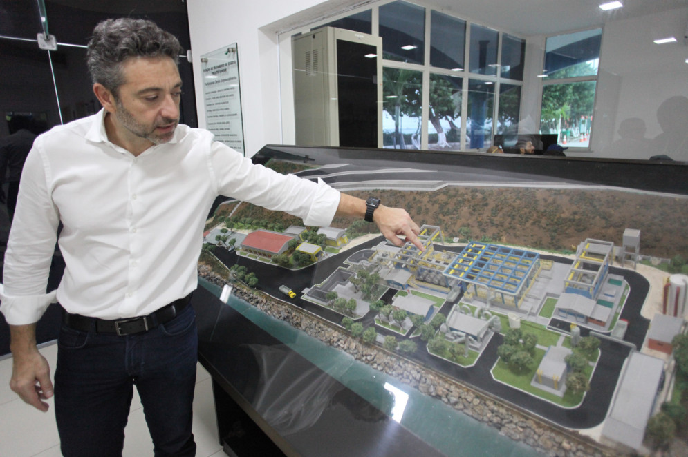 André Facó, diretor presidente da Ambiental Ceará(Foto: FÁBIO LIMA)