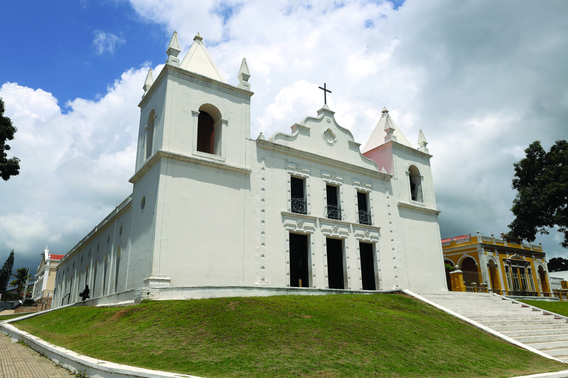 Igreja de Nossa Senhora da Assunção: bem imóvel tombado em Viçosa (Foto: Divulgação/Jarbas Oliveira)