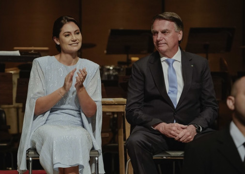 ￼SEGUNDO Bolsonaro, Michelle embarca no dia 18 rumo aos EUA