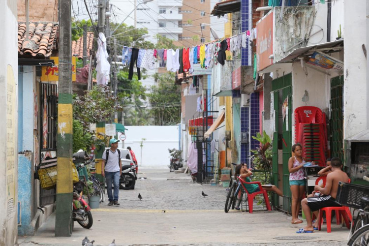 Comunidade das Quadras, localizada no bairro Aldeota, foi a primeira comunidade escolhida pela turma de pós-graduação em Arquitetura para o projeto